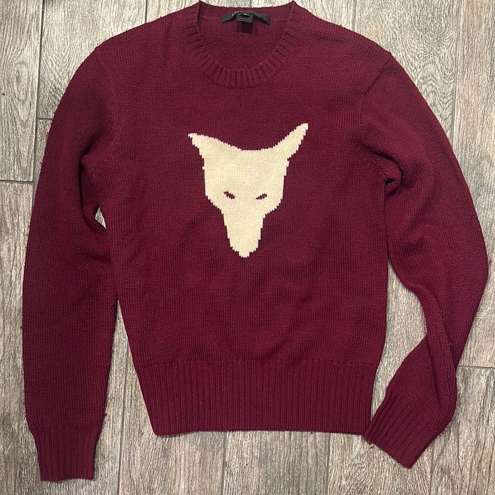 Marc jacobs fox sweater